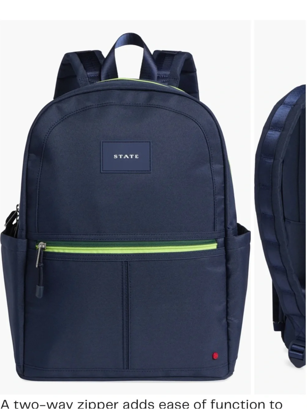 STATE Kids' Kane Double Pocket Backpack